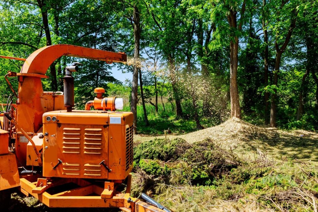 Forestry mulching in Fredericksburg TX